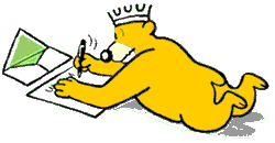 The Berlin bear writes a letter