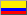 The Colombian flag