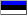 The Estonian flag