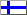 The Finnish flag