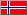 The Norwegian flag