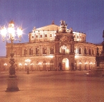 The Semper Opera House in Dresden