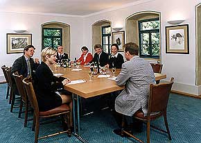 A conference room at the Hotel Ambiente