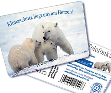 A German telephone card