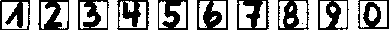 How German numbers are written